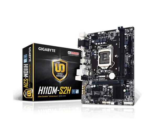 CARTE MERE GIGABYTE *H110M-S2H* DDR4 CARTE MERE GIGABYTE *H110M-S2H* DDR4