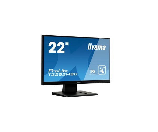 Iiyama T2252MSC-B1 Ecran PC 21,5" LED 1920 x 1080 7 ms DVI/HDMI/VGA Iiyama T2252MSC-B1 Ecran PC 21,5" LED 1920 x 1080 7 ms DVI/HDMI/VGA