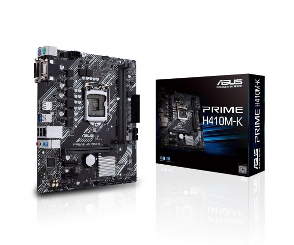 CARTE MERE ASUS * PRIME H410M-K* H410/LGA1200/USB3.2/DVI/M-ATX * CARTE MERE ASUS * PRIME H410M-K* H410/LGA1200/USB3.2/DVI/M-ATX *