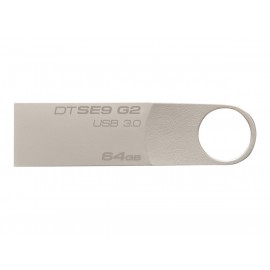 CLE USB3.00 KINGSTON 64GB  DataTraveler SE9 G2 Metal casing ( DTSE9G2/64GB)