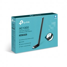 Adaptateur WiFi bi-bande tp-link Archer T3U Plus AC1300 USB Gain Elevé - référence : Archer T3U Plus (EU) - (vue packaging)