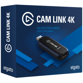 Clé HDMI d'acquisition 4K pour appareil reflex ou caméscope ELGATO CAM LINK 4K - 10GAM9901