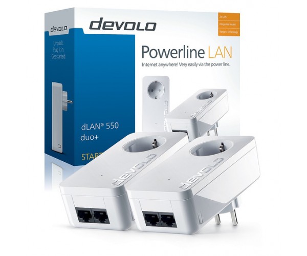 CPL Devolo dLAN 550 duo+ Starter Kit