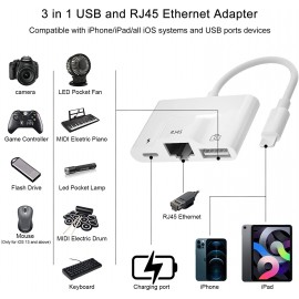 Câble adaptateur de séparateur réseau, 1 rj45 plug to 2 rj45 jack réseau y  câble séparateur pour Ethernet de catégorie 5e, Ethernet de catégorie 6. (1  Article)