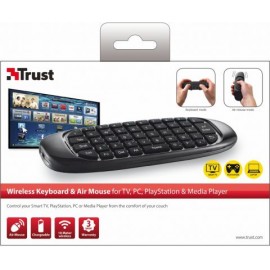 Mini clavier sans fil TRUST SmartTV avec Fonction souris