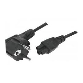 Câble d'alimentation C13 (droit) - CEE 7/7 (coudé) - 3x 0/ noir