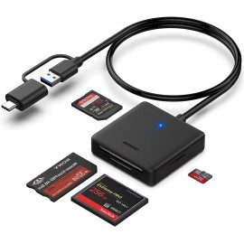 GUPBOO - Adaptateur de lecteur de mémoire pour carte SD USB,JL2262 - Câble  antenne - Rue du Commerce