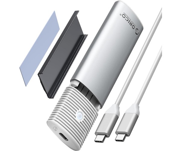 ORICO Boîtier SSD M.2 NVMe SATA Adaptateur, USB-C 3.2 Gen 2 10Gbps