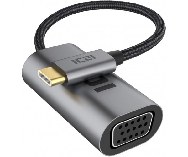 CABLING® USB C vers VGA, Adaptateur USB C vers VGA Support Résolution  1080P, Blanc
