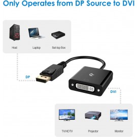 Rankie Câble DVI vers DVI, 1,8m, Noir : : Informatique