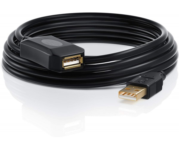 Câble USB 2.0 A vers B pour Imprimantes, Numériseurs (HP, Epson) - 3 mètres  - Noir : : Informatique