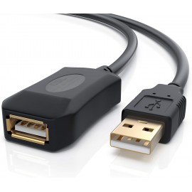 Câble USB 2.0 Mâle Vers Femelle - Cordon d'Extension 20 Mètres