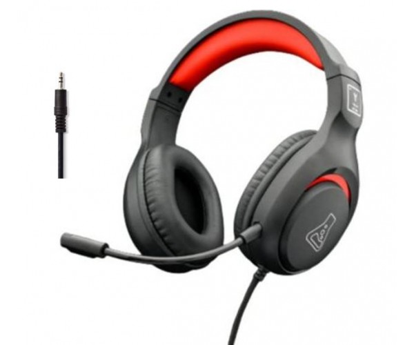 Casque gaming H991 - Filaire - Noir/Rouge