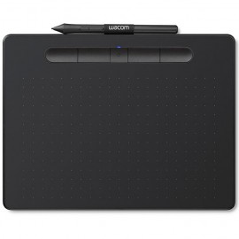 Wacom Intuos M avec Bluetooth Noir Tablette Graphique (CTL-6100WLK-S)