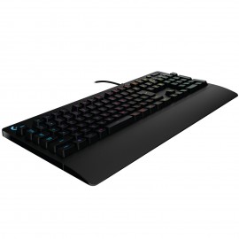 Clavier Logitech G213 Prodigy Gamin rétro-éclairage RVB -résistant aux éclaboussures (AZERTY, Français)