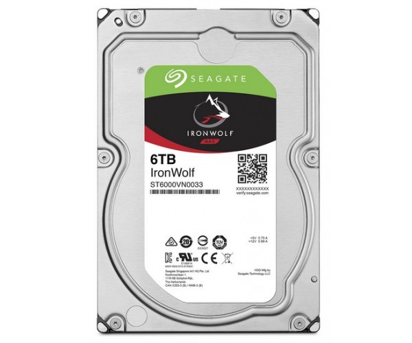 Seagate IronWolf 6 To (ST6000VN0033) Seagate IronWolf 6 To (ST6000VN0033)