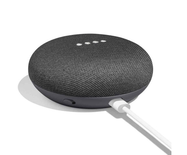 GOOGLE HOME MINI CHARBON - Enceinte sans fil Wi-Fi et Bluetooth à commande vocale avec Assistant Google GOOGLE HOME MINI CHARBON - Enceinte sans fil Wi-Fi et Bluetooth à commande vocale avec Assistant Google