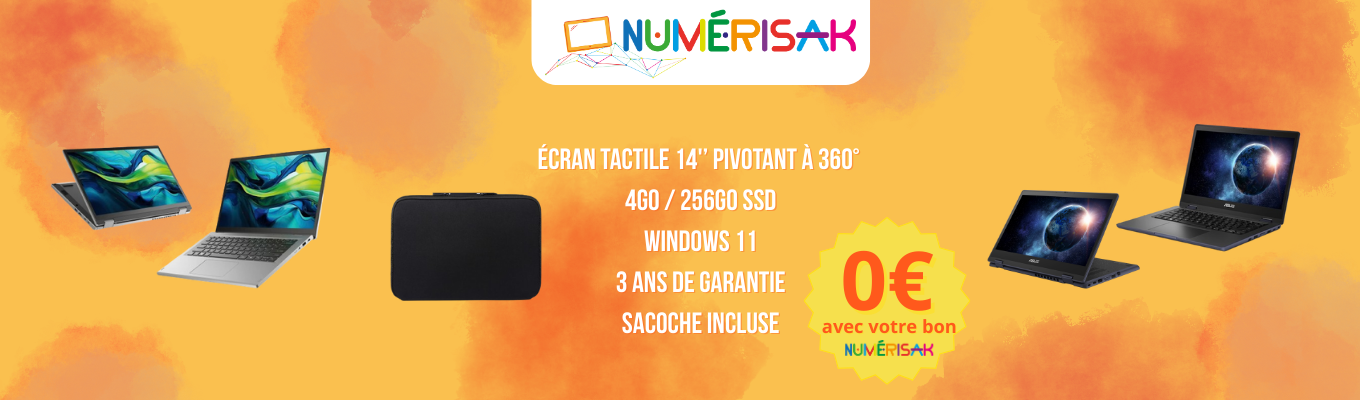 Ordinateurs portables Numérisak